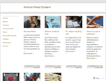 Tablet Screenshot of antonioperezesclarin.com